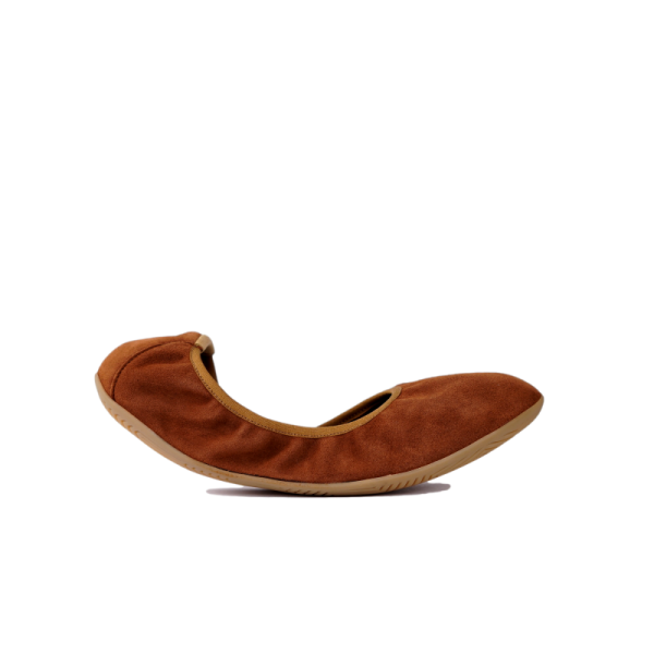 Vinci's Tara Cognac Suede