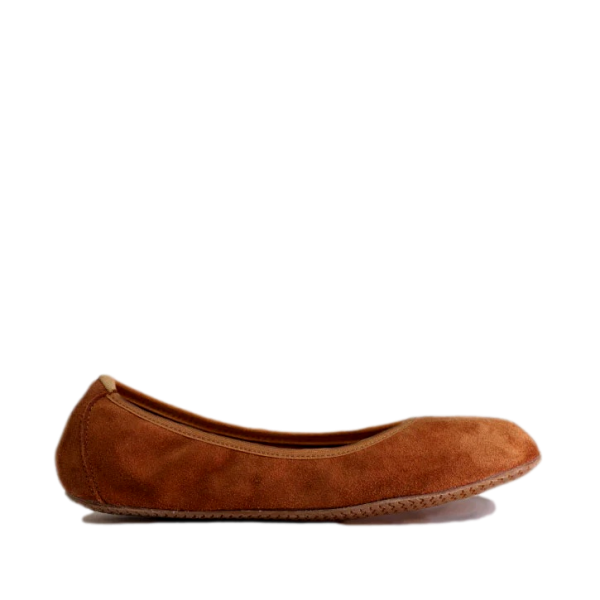 VINCI'S Bella Suede Cognac